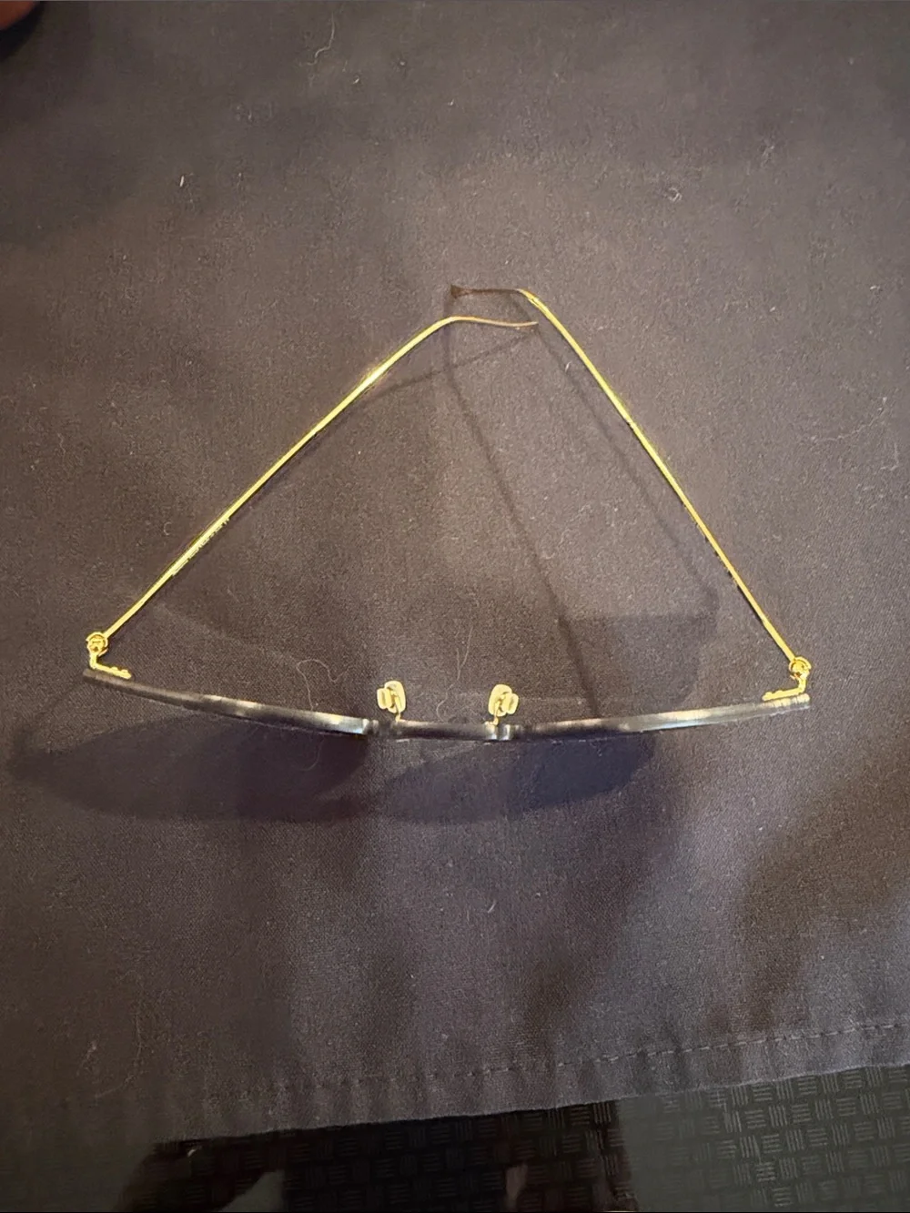 Illesteva Rimless Aviator Sunglasses in Blue-Green Mirror